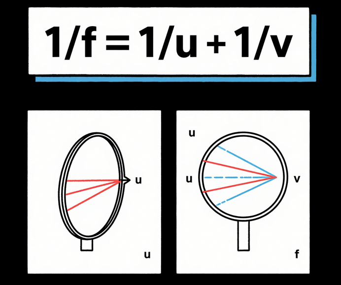 Core Equations & Image Formation with Spherical Mirrors