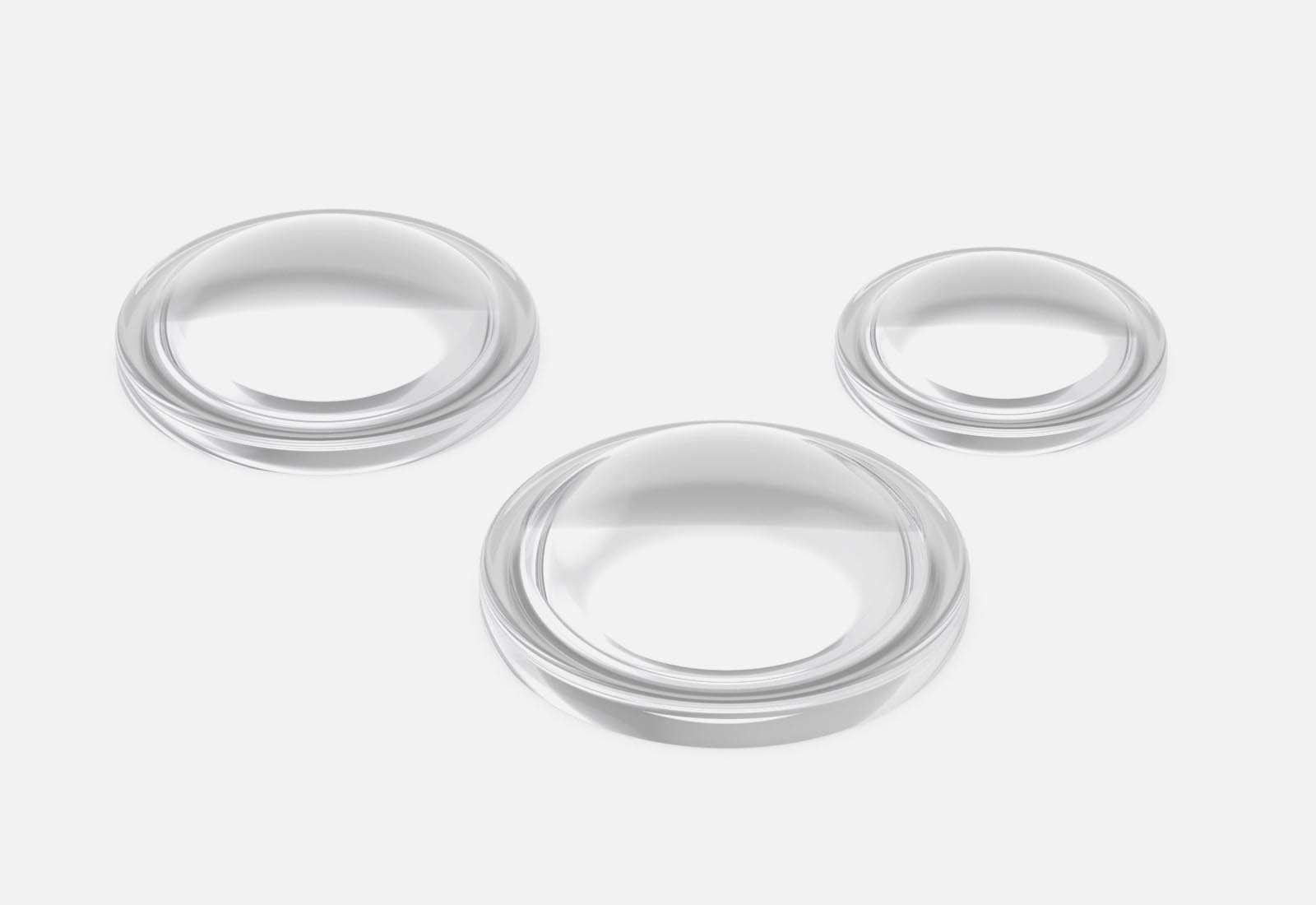 standard aspherical optical lenses for high NA focusing and compact imaging