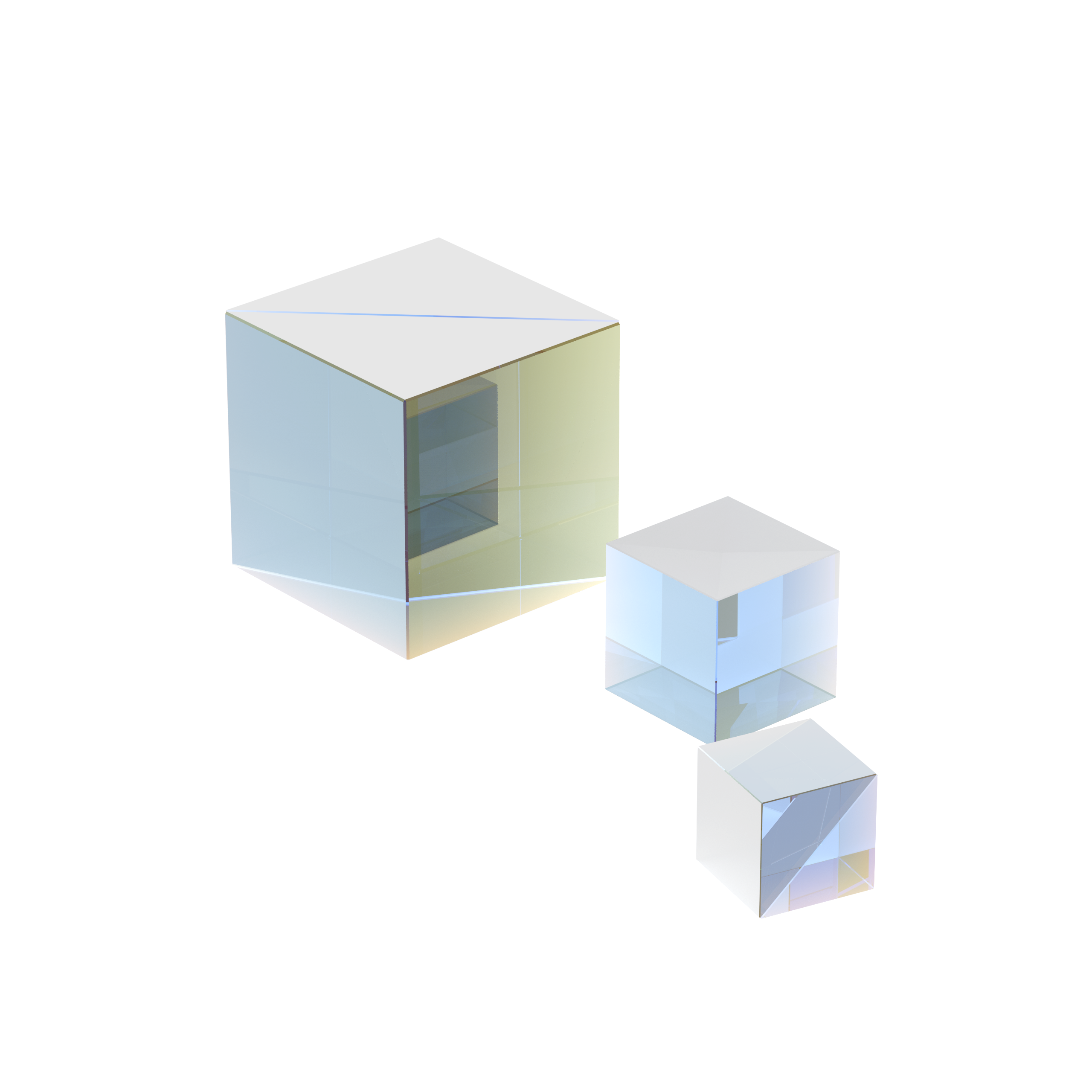 Broadband Polarizing Cube Beamsplitters