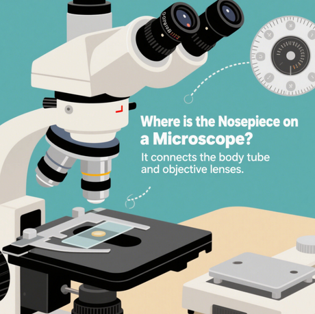 Where is the Nosepiece on a Microscope.png