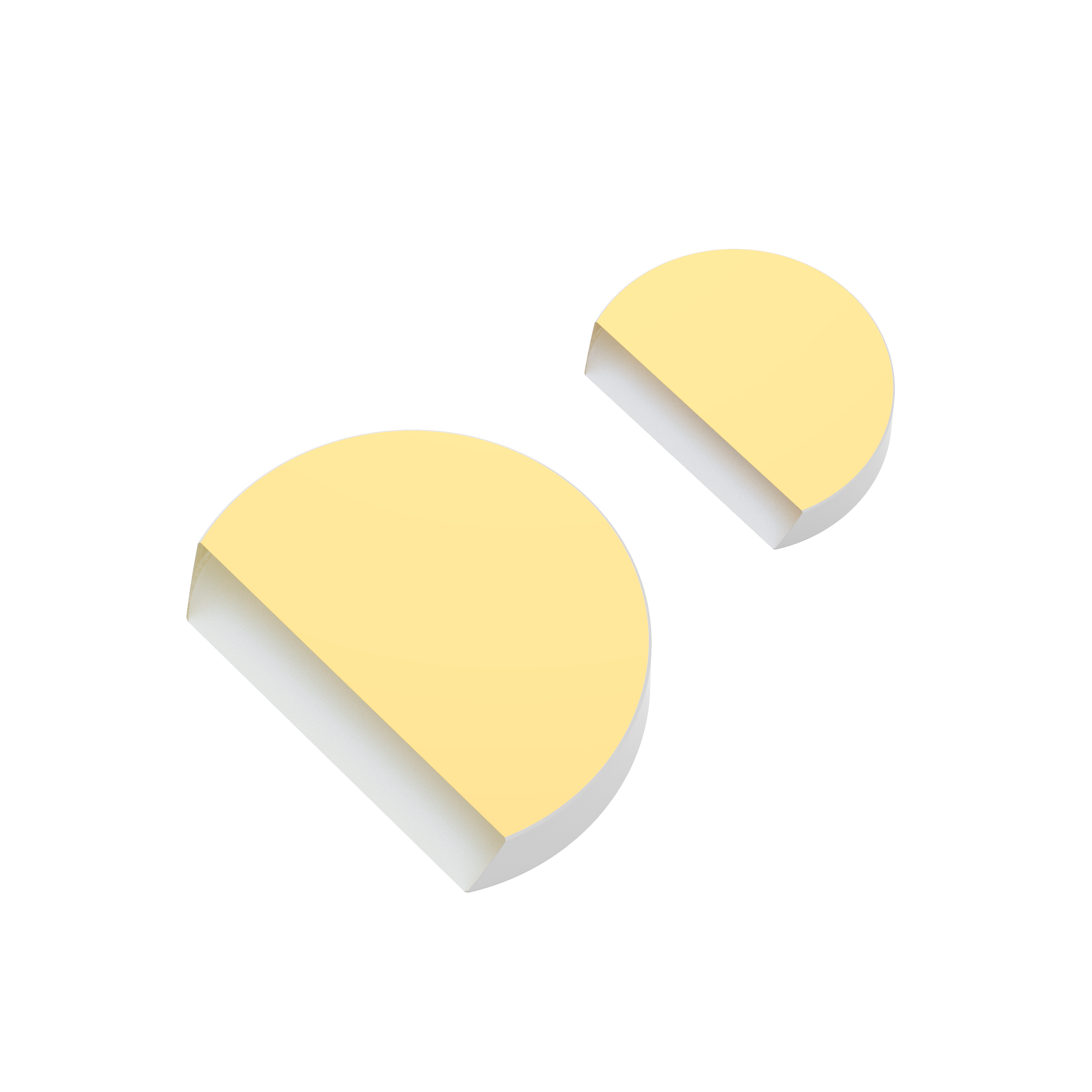 D-shaped Mirrors