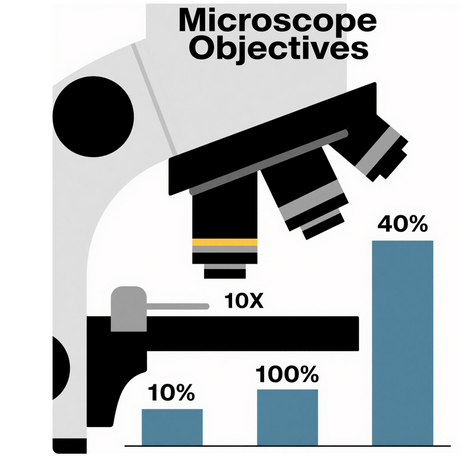 our microscopes have 3 objectives what are their powers.png